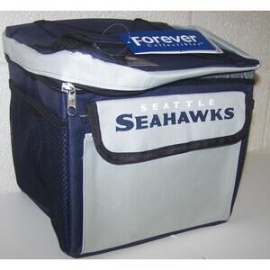 NFL Forever Collectibles Seahawks Insulated Bungee Cooler Lunch Bag